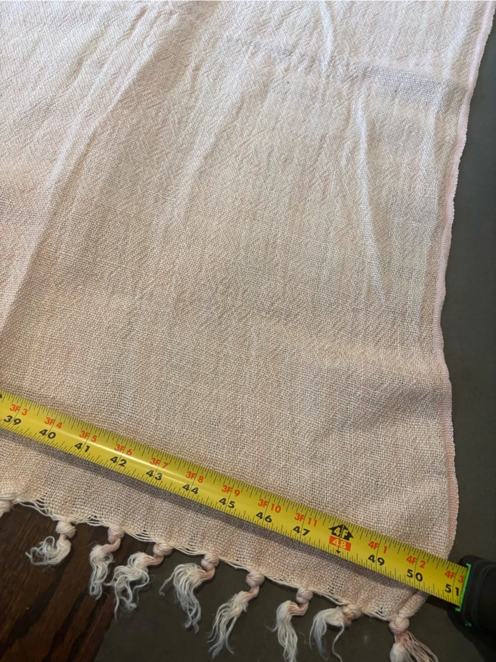 Pom Pom at Home by Hilde Leiaghat Pink Linen Throw